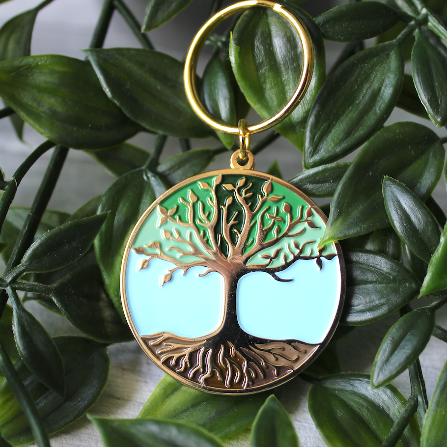 Tree of Life Keyring