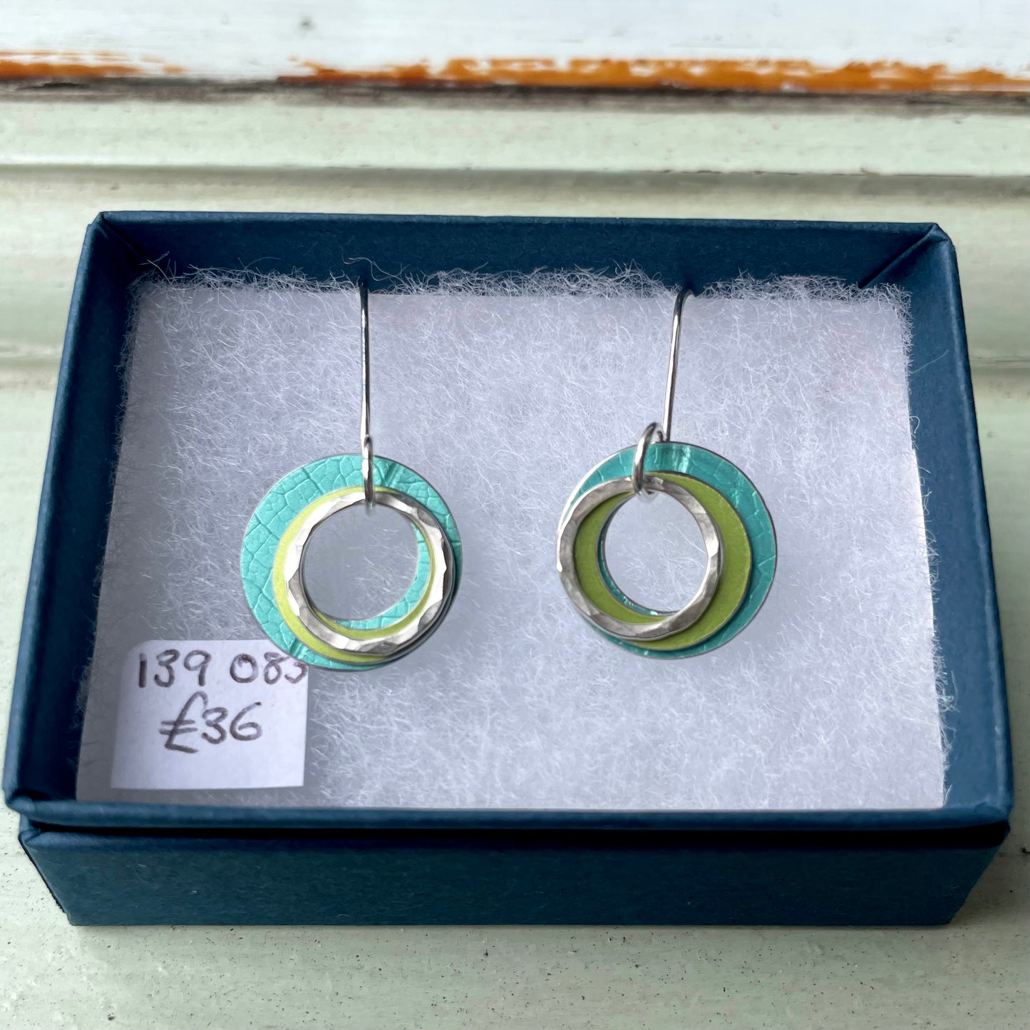 Small Ripple Earrings