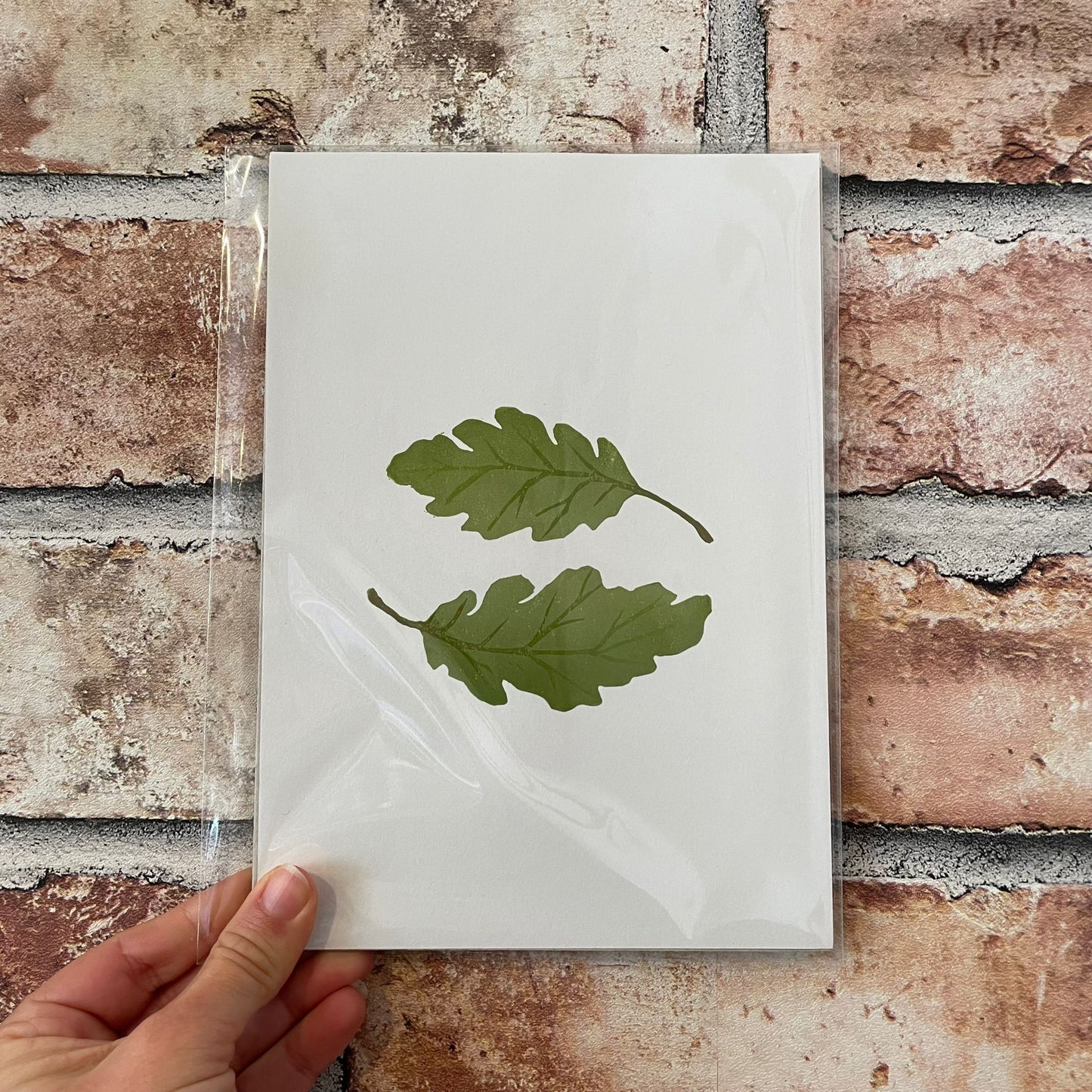 Oak Leaves A5 Print