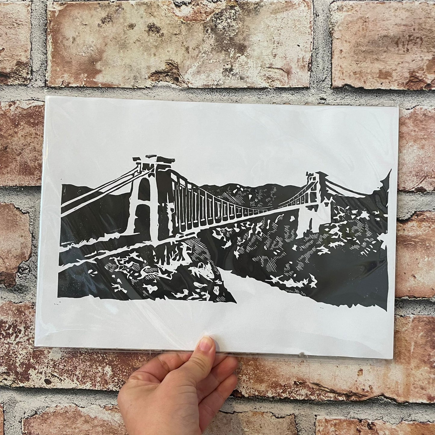 Clifton Bridge A4 Print