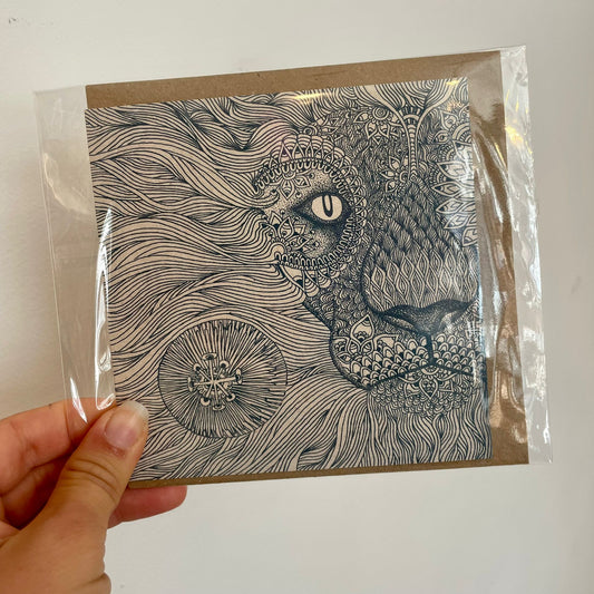 Lion Card