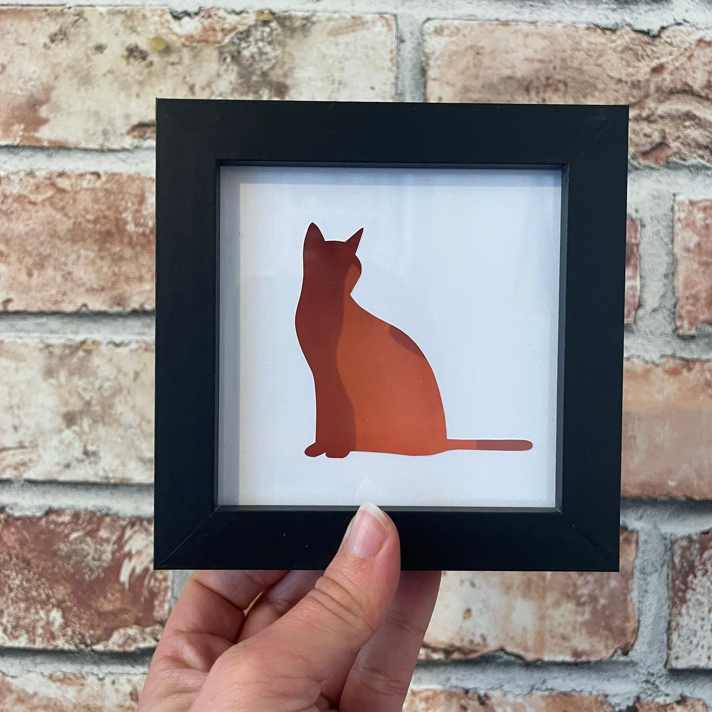 Hand Cut Mini Cat & Dog Frames