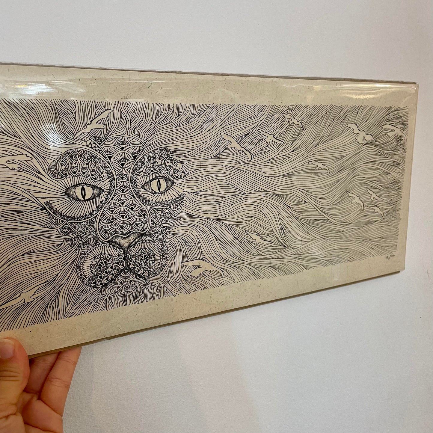 Long Detailed Screen Print