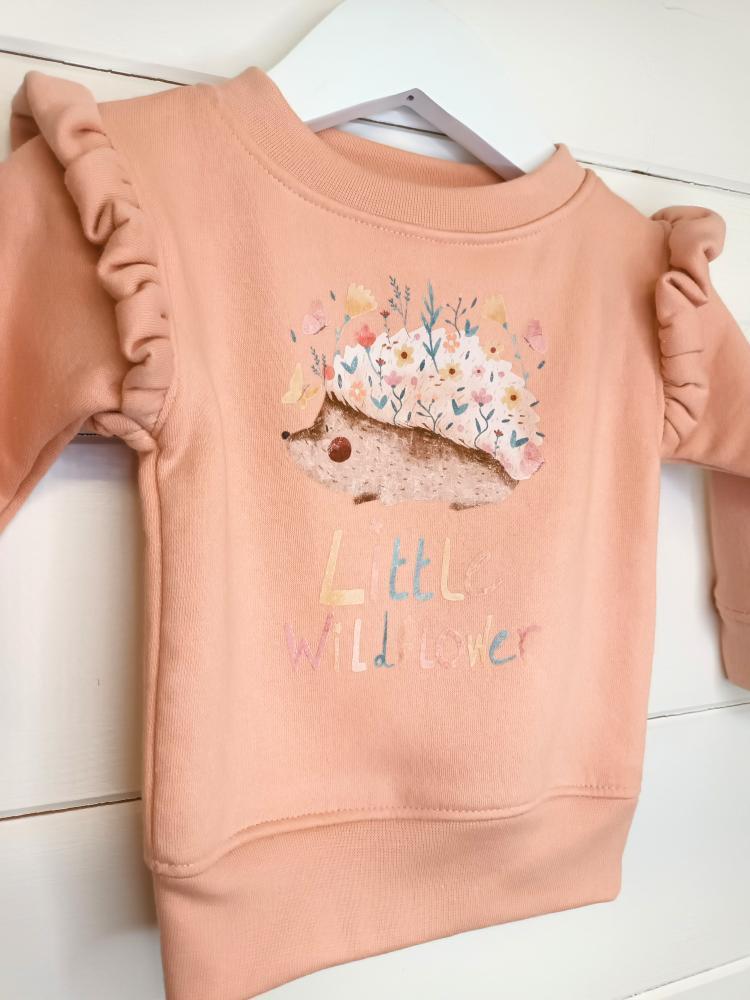 Little Wildflower Frill Sly Jumper