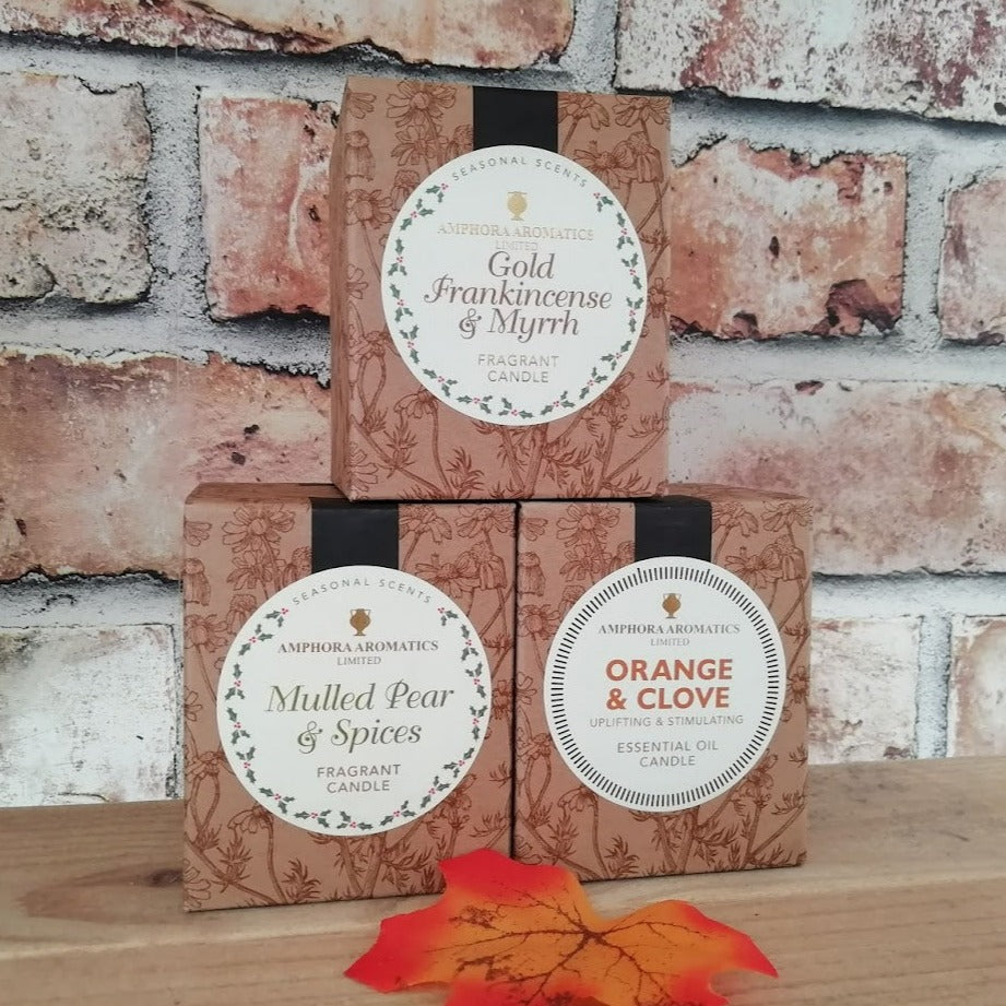 Mulled Pear & Spices Candle 40hr