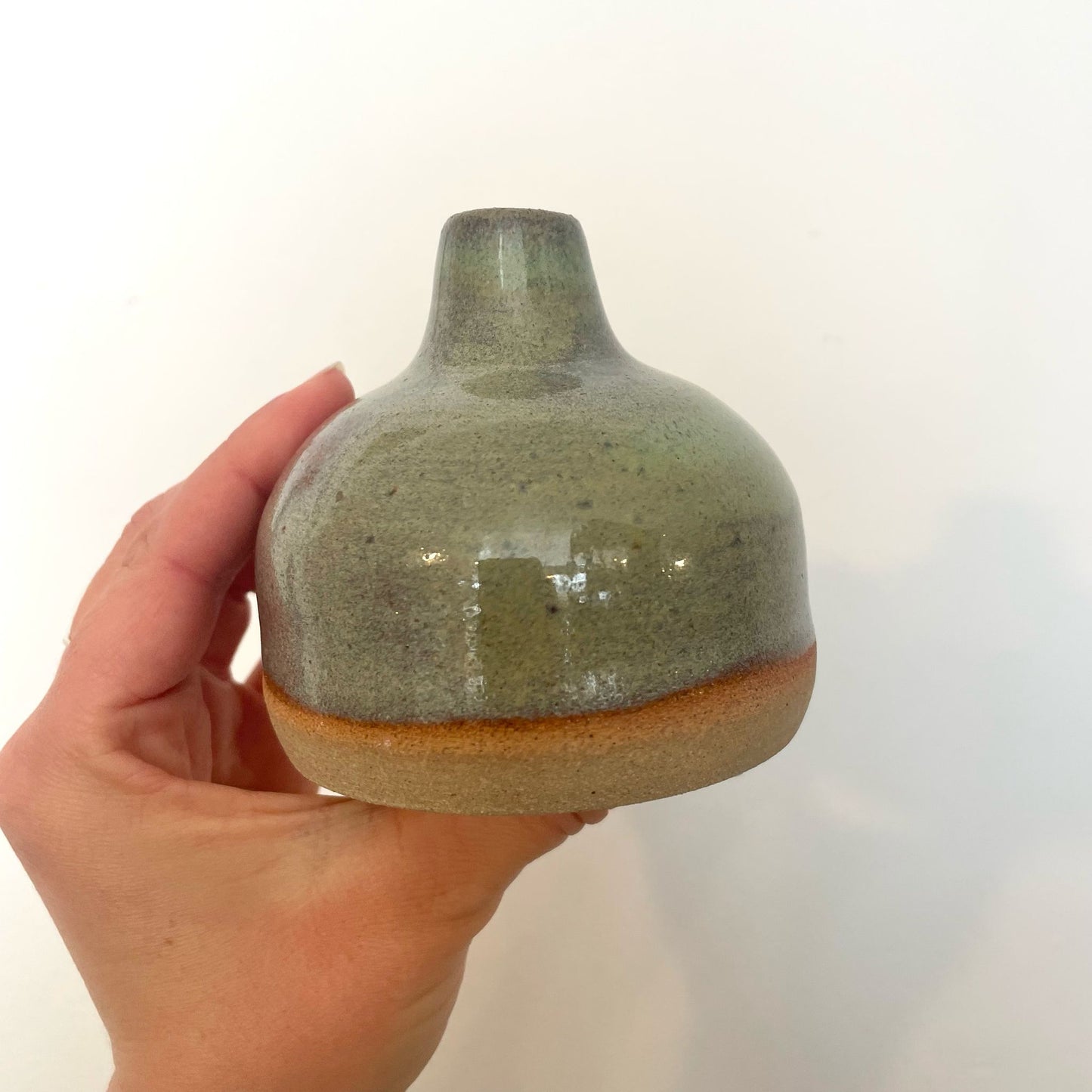 Green Bud Vase
