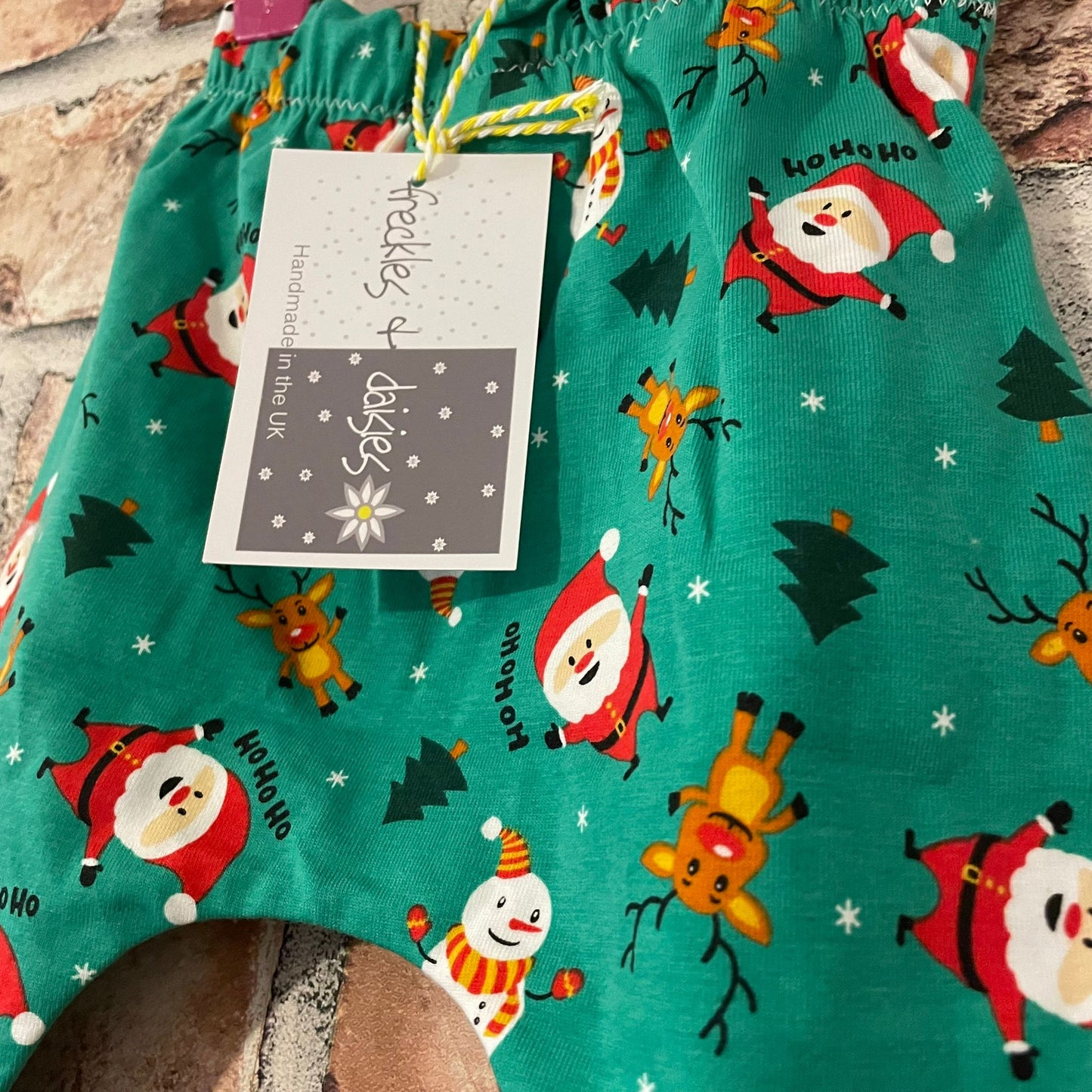 Green HoHoHo Leggings