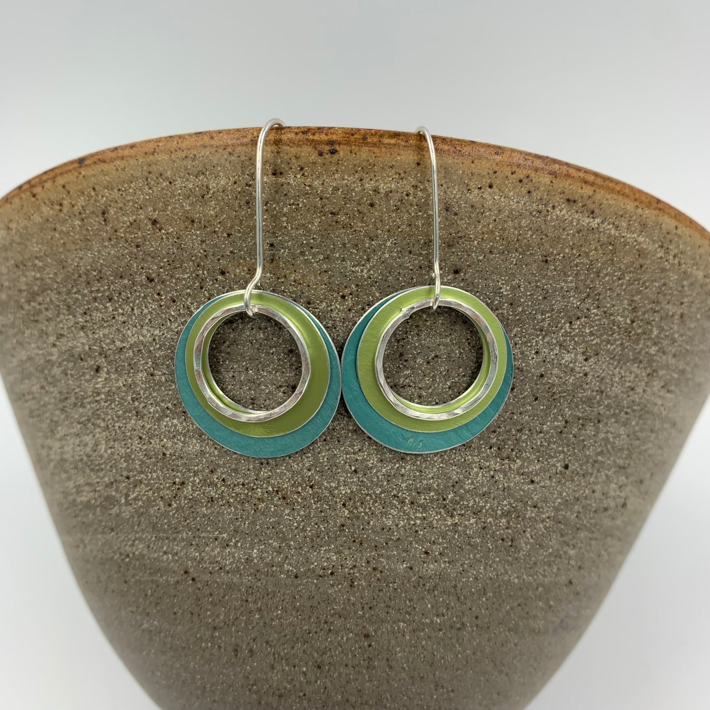 Large Ripple Earrings