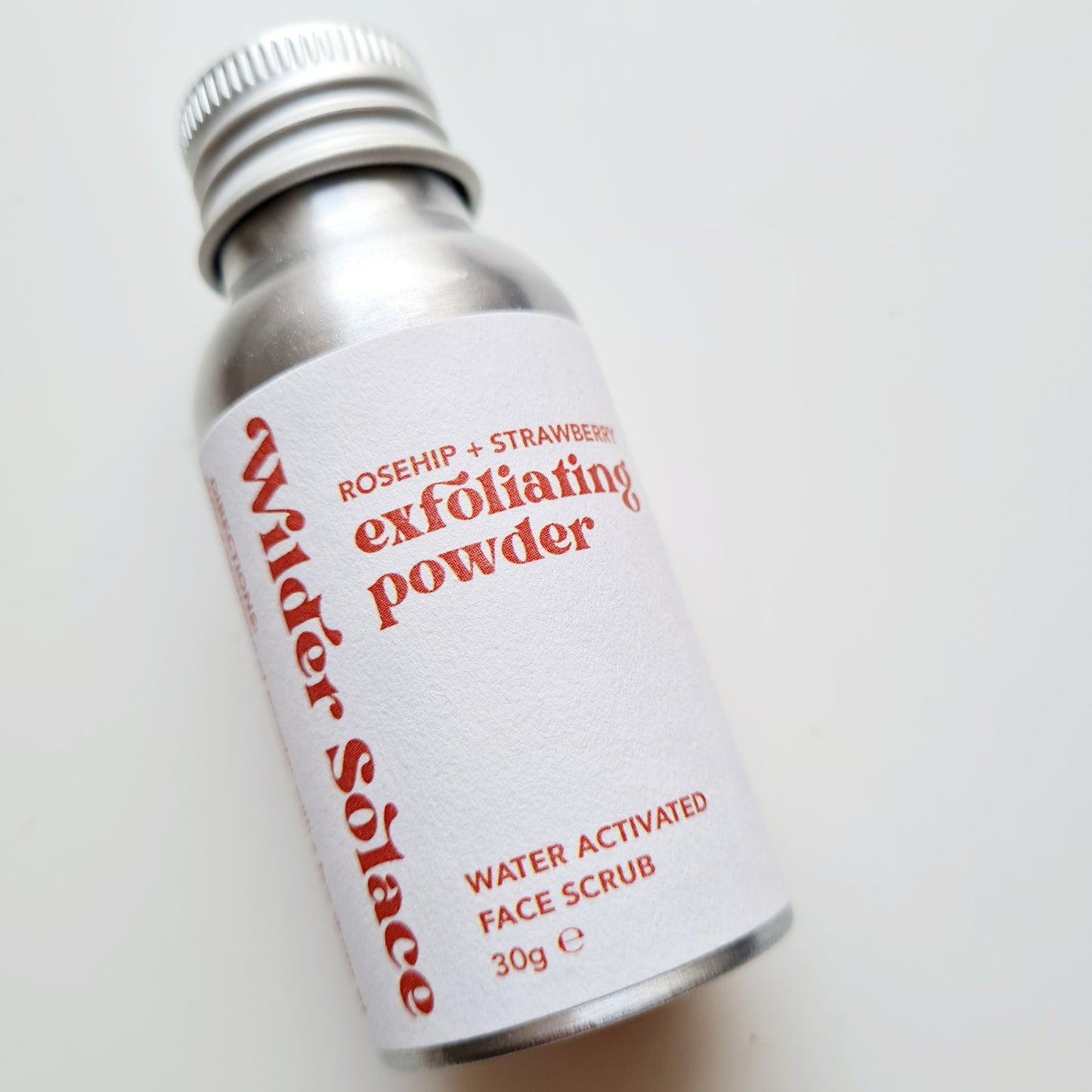 Rosehip and Strawberry Exfoliating Powder 30g