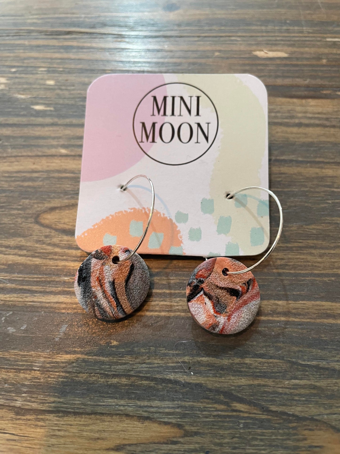 Hoop Polymer Earrings