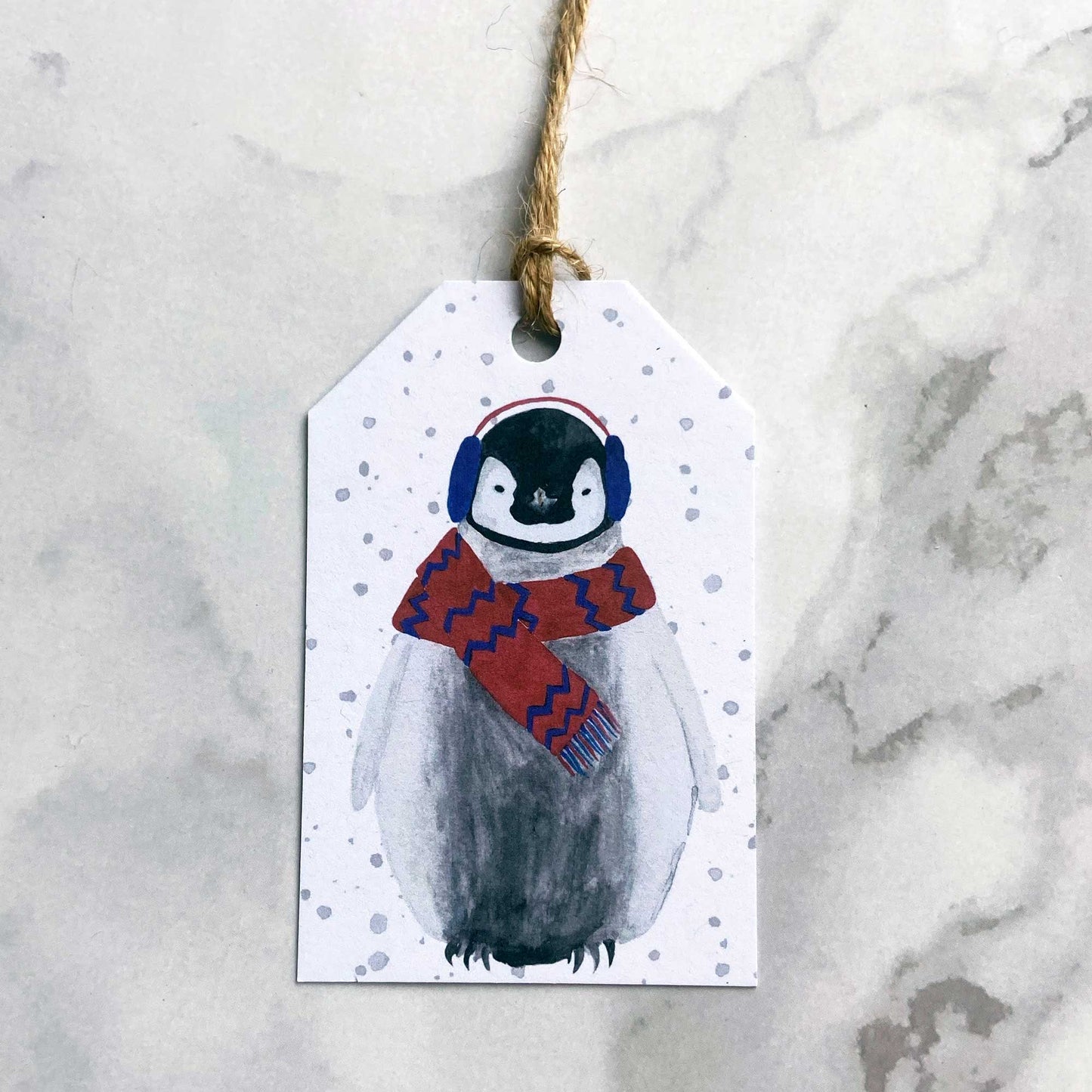 Penguin Christmas Gift Tags