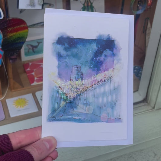 Glitter Card Park Street