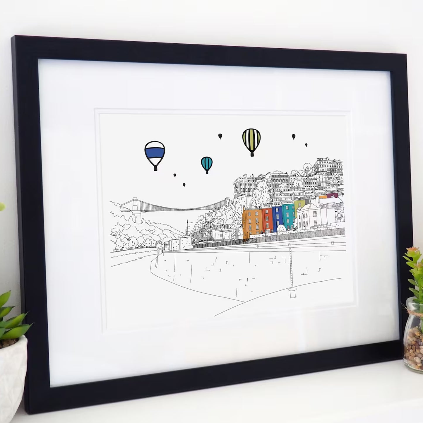 Suspension Bridge Print