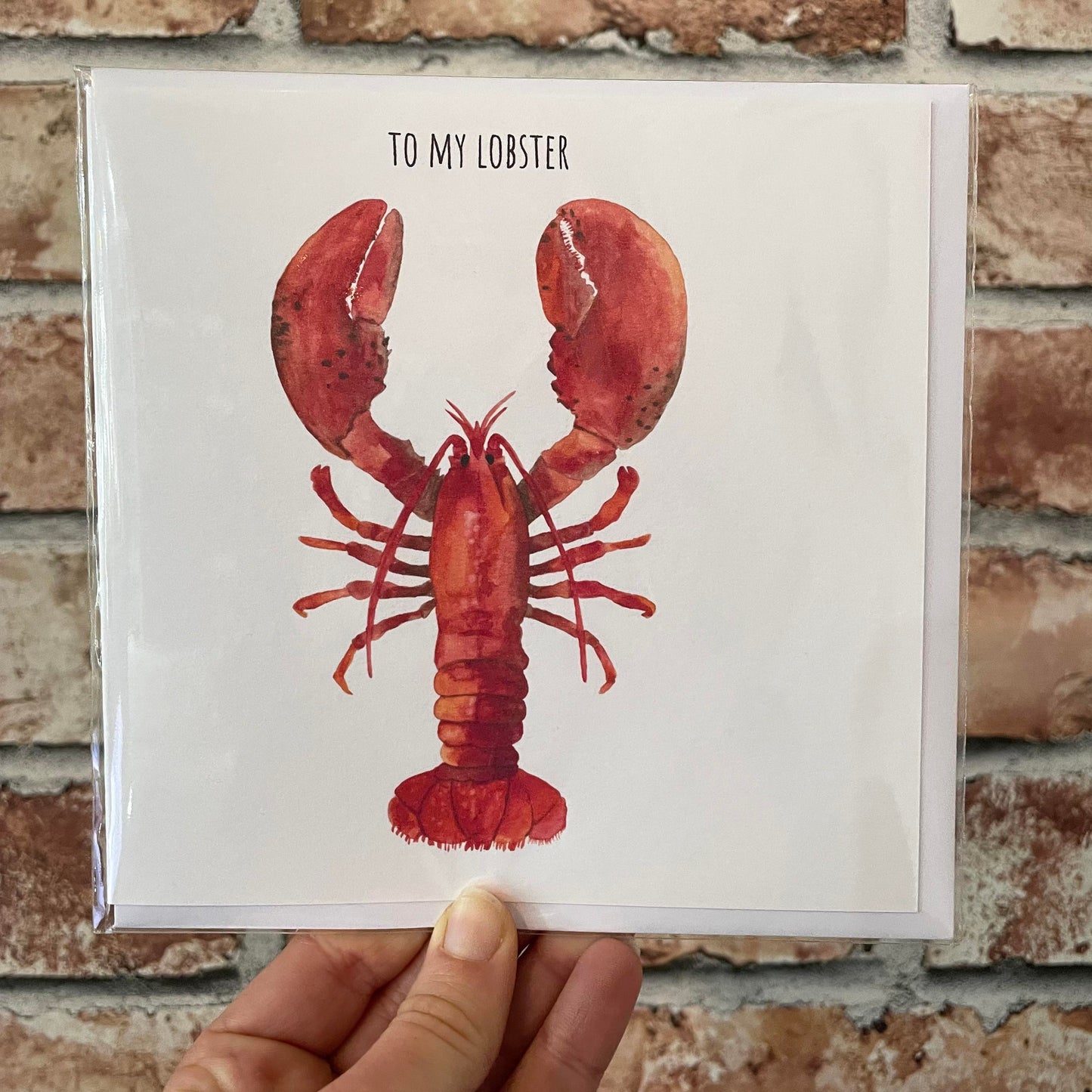 To My Lobster Card