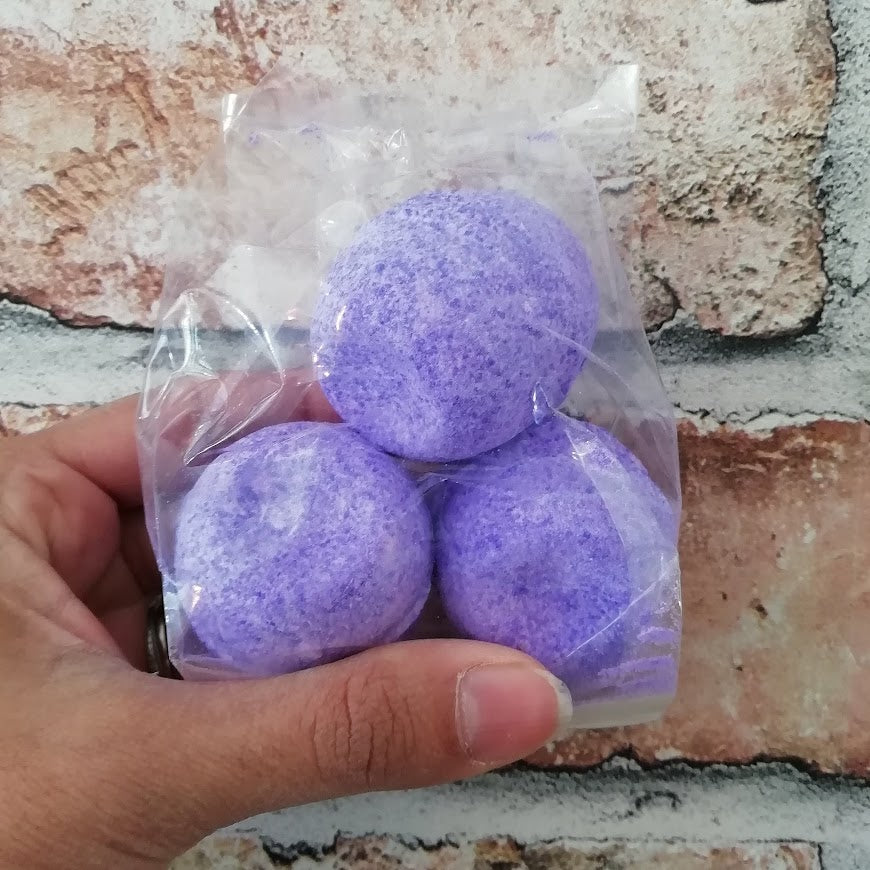 Mini Bath Bombs x3 Berry Blast