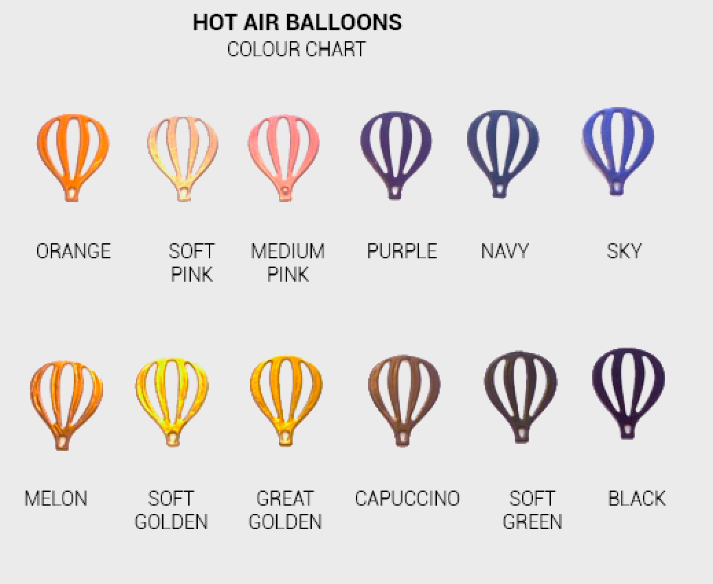 Hot Air Balloon Earrings
