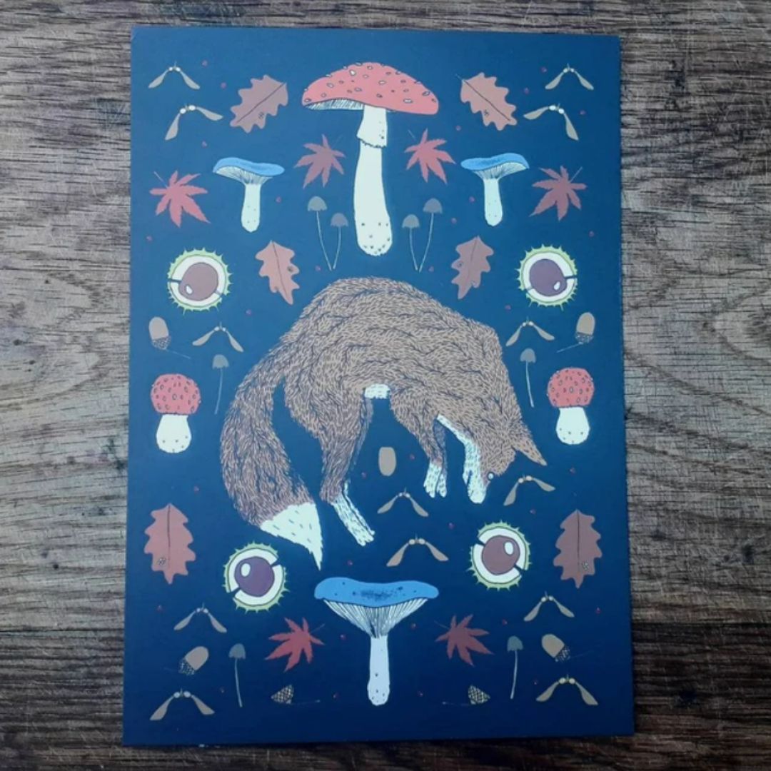 A5 Print Fox