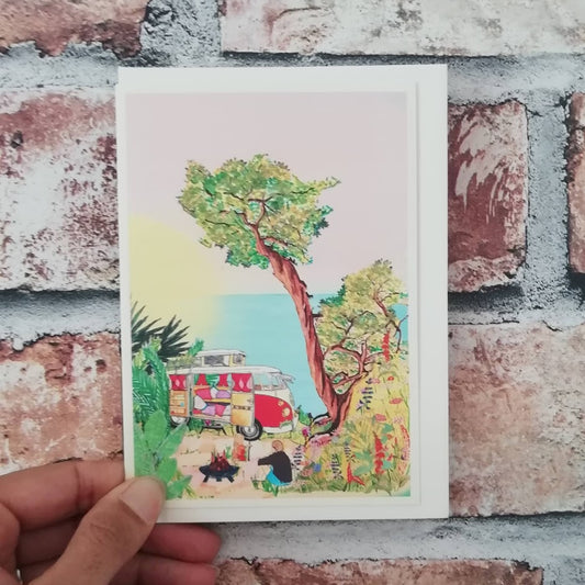 Happy Campers Card