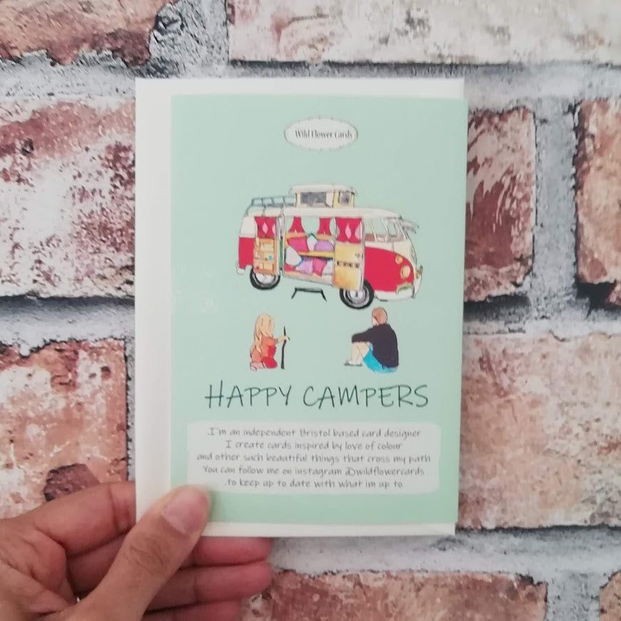 Happy Campers Card