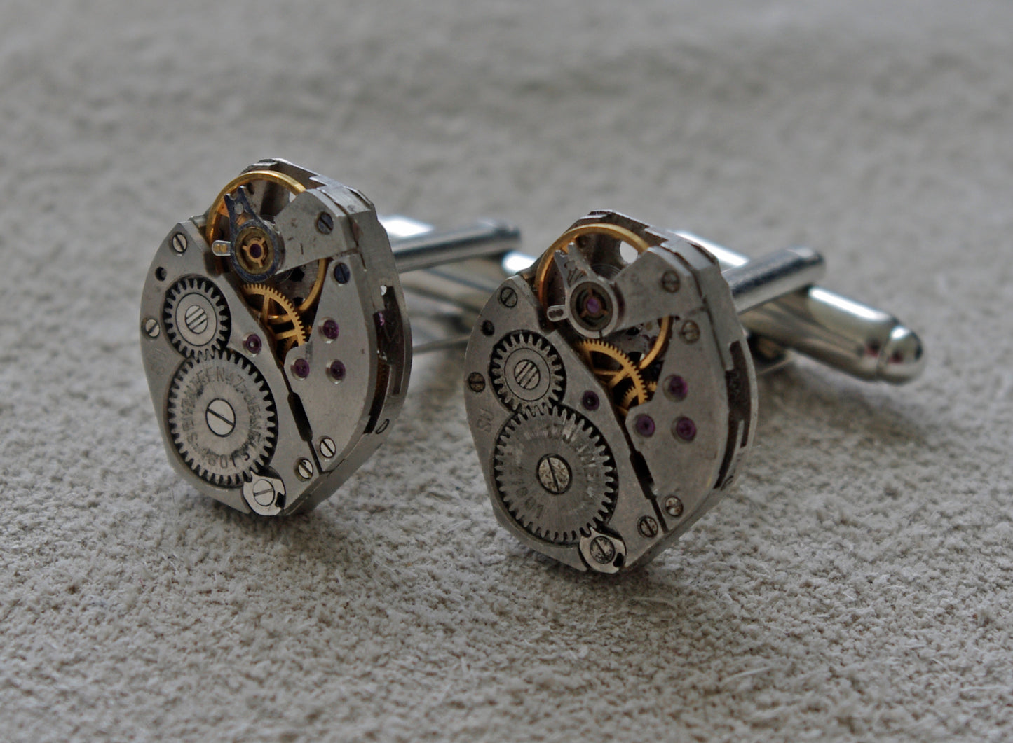 Rhombus Timepiece Cufflinks