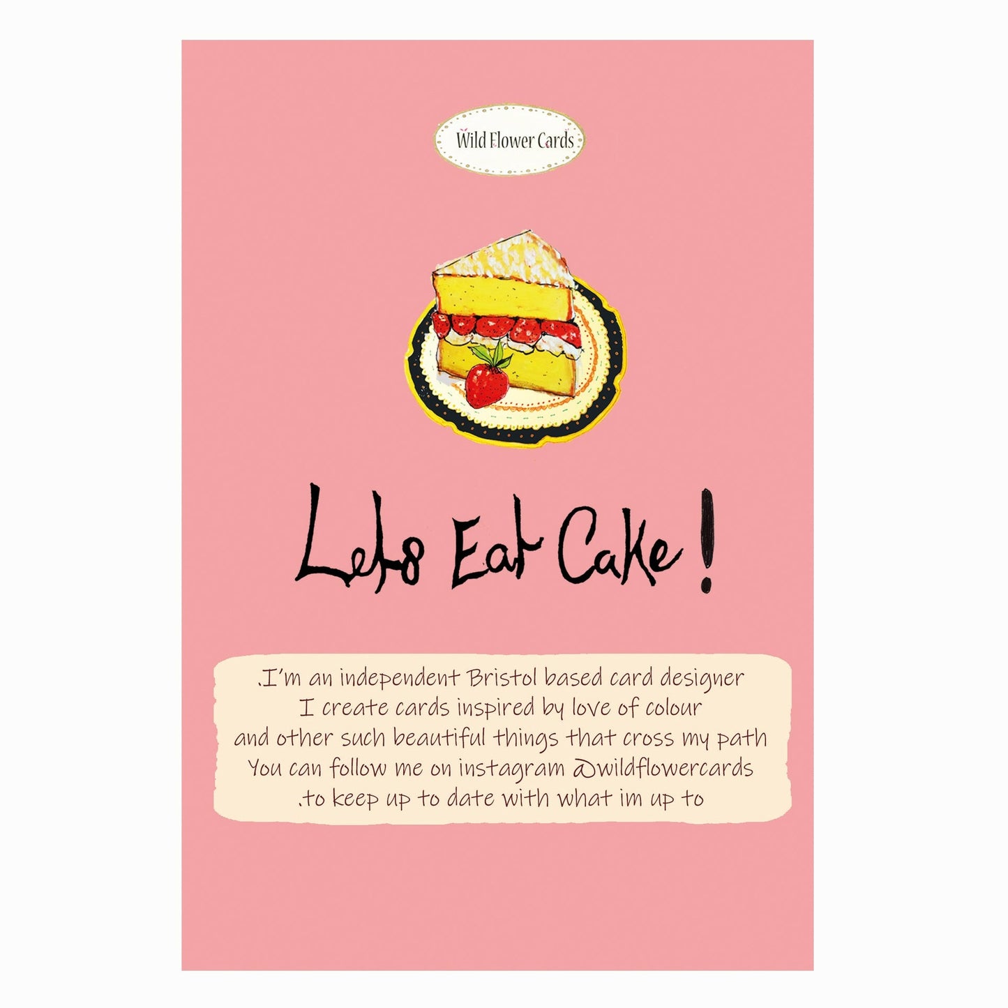 Let's Eat Cake Card