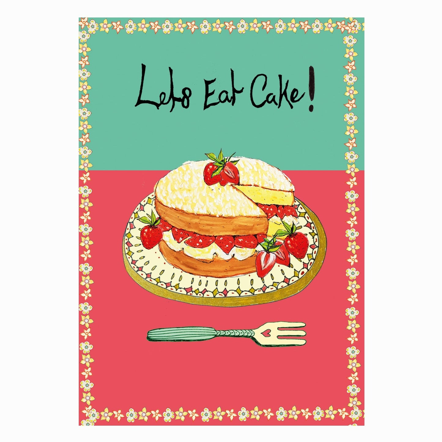 Let's Eat Cake Card
