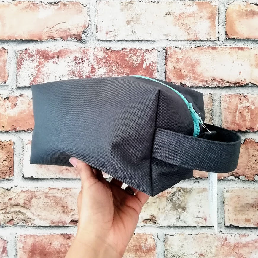 Mens Box Wash Bags In Various Fabrics