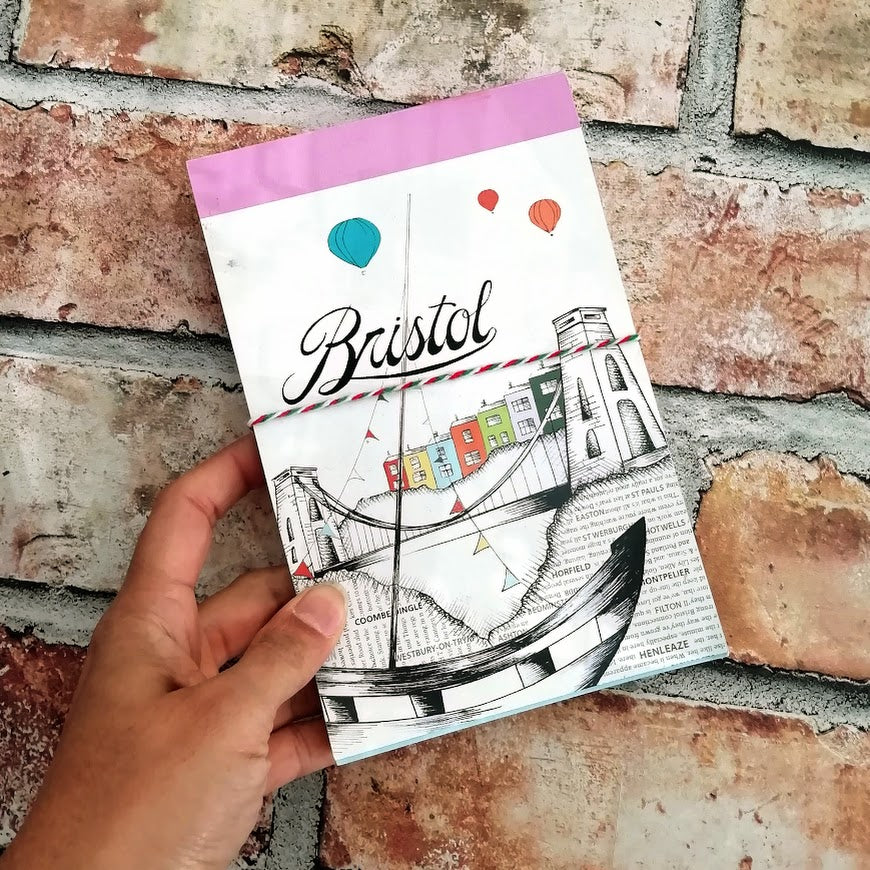 Bristol Notepad Pink