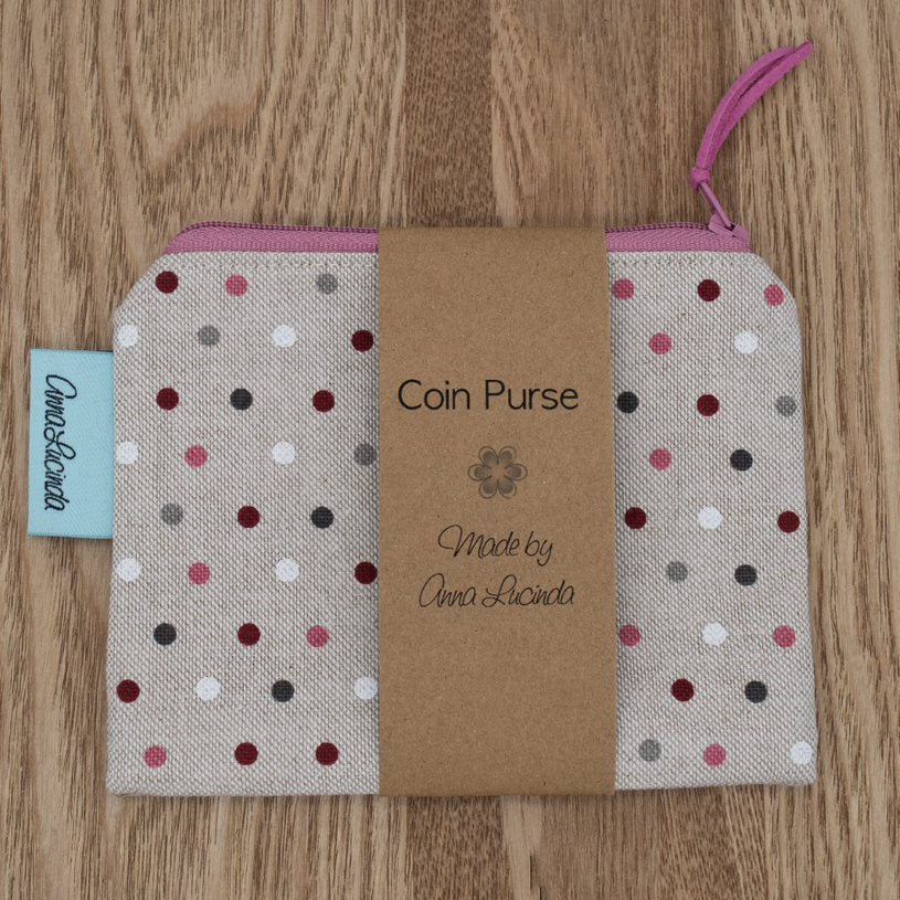 Coin Purses In Various Fabrics