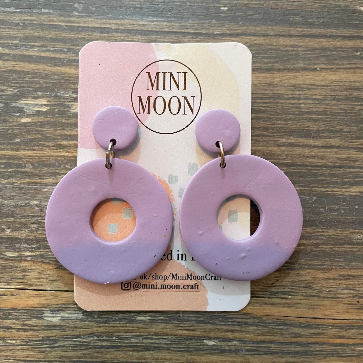 Large Polymer Earrings
