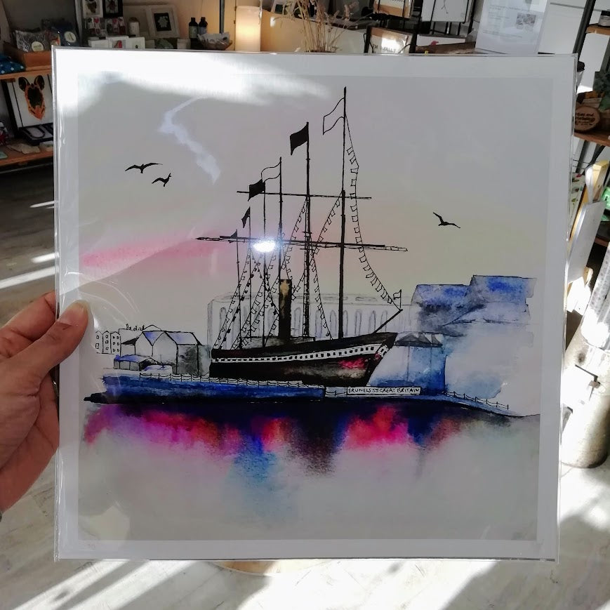 SS Great Britain Print