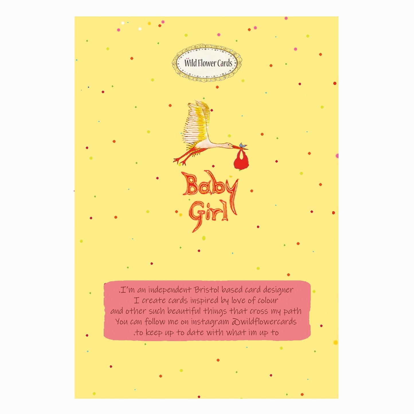 Baby Girl Card