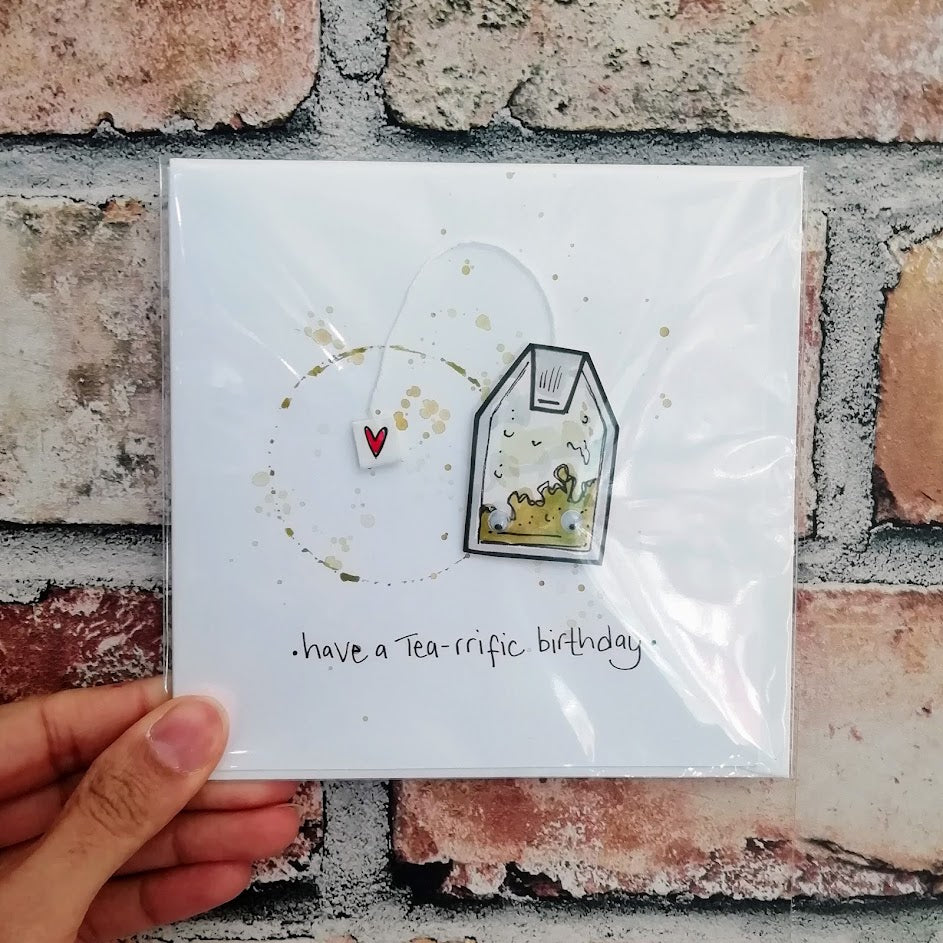 Tearrific Birthday Card
