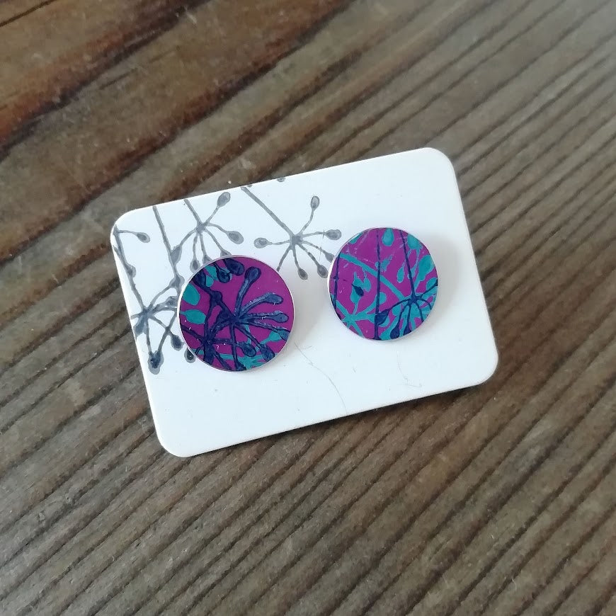 Large Cow Parsley Studs