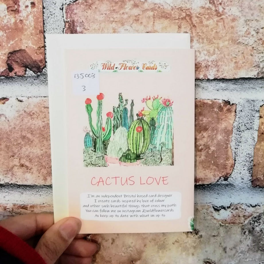 Cactus Love Card