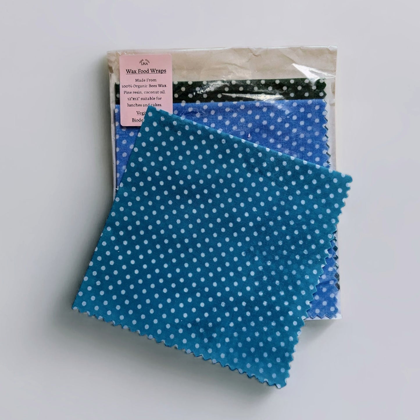 Bees Wax Food Wraps 12"x12" Square