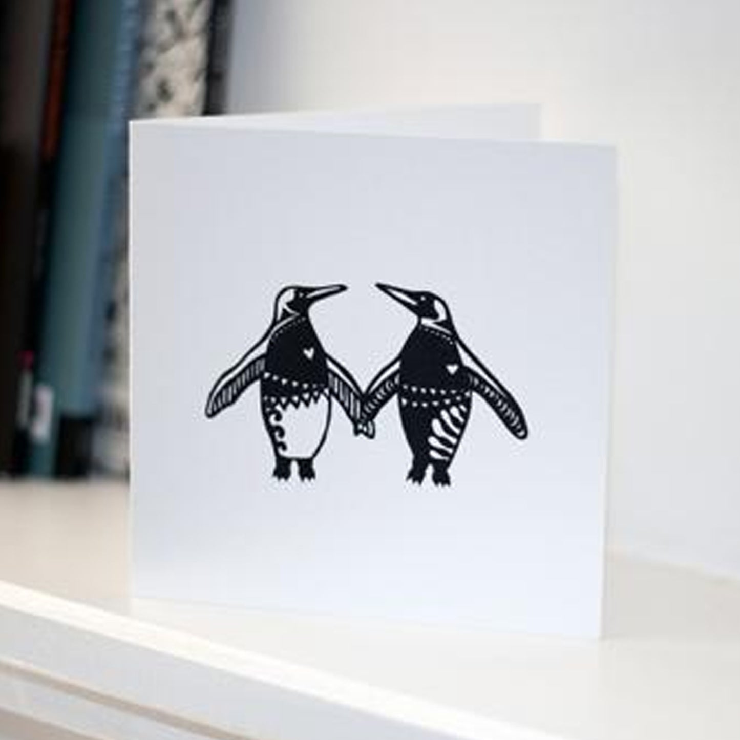Penguin Couple Card