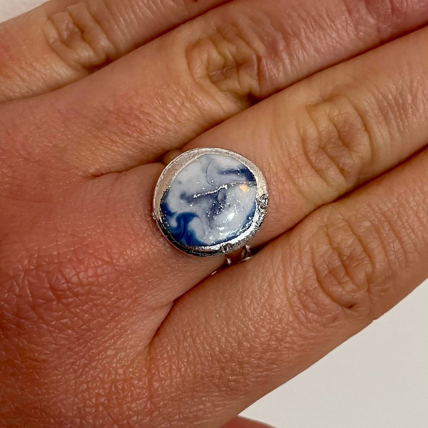 Geode Resin Ring