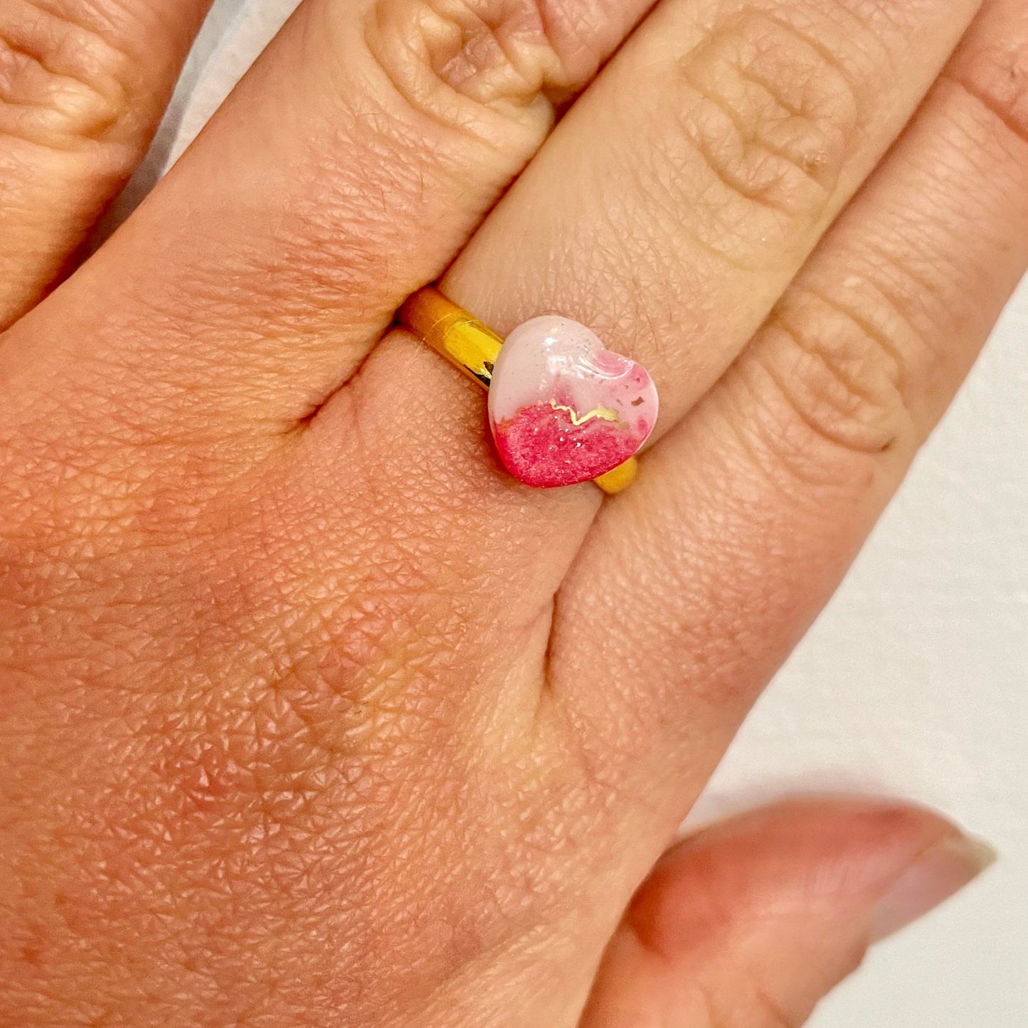 Geode Resin Ring