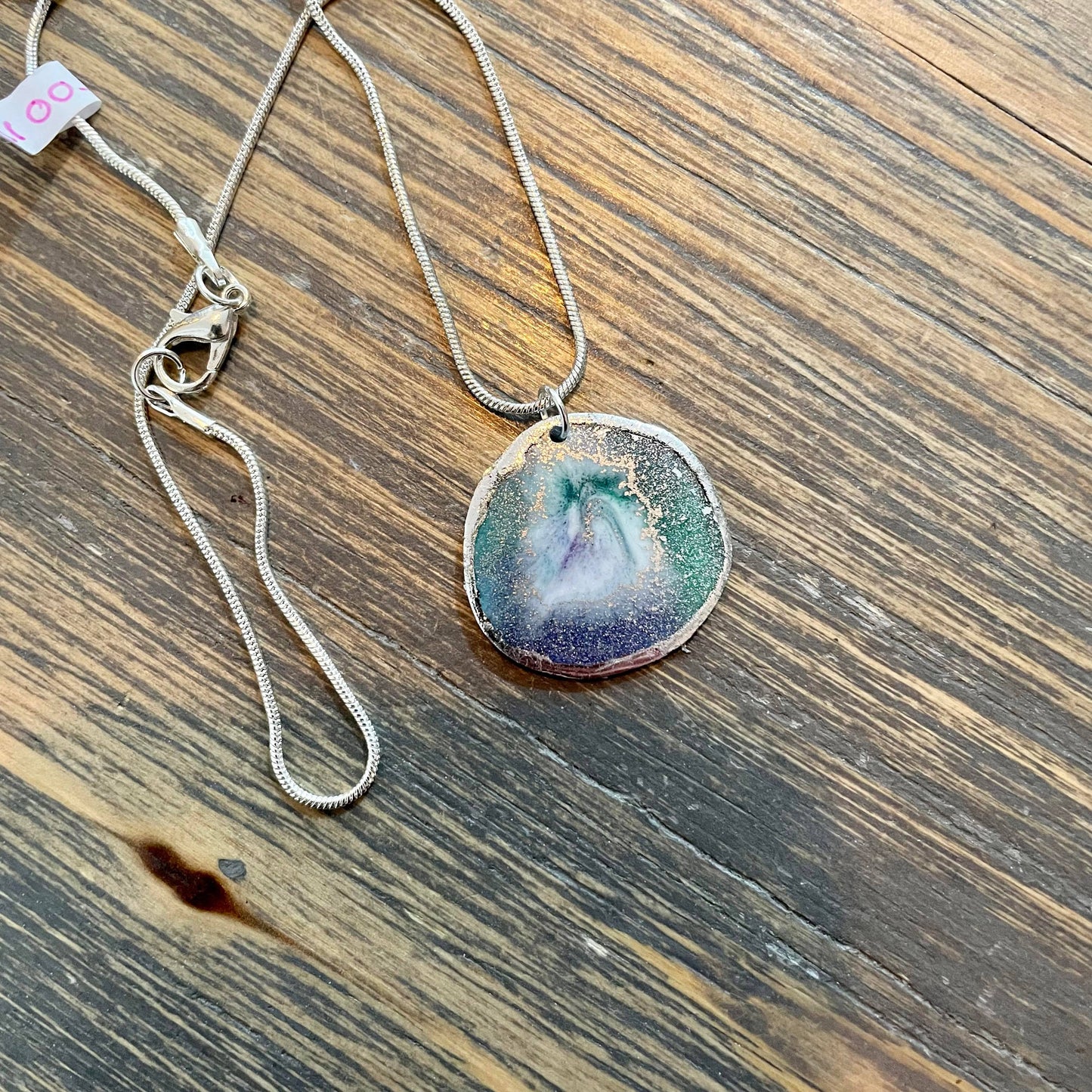 Resin Geode Necklaces