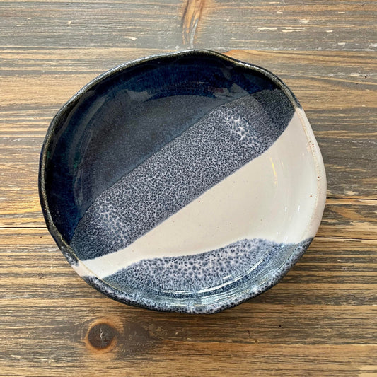 Blue Drippy Bowl Small