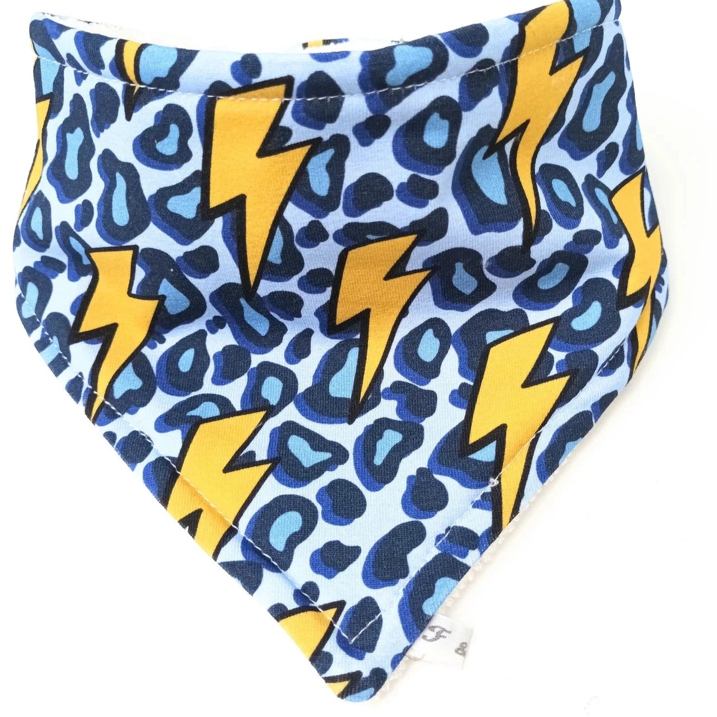 Ziggy Bolt Blue Bib