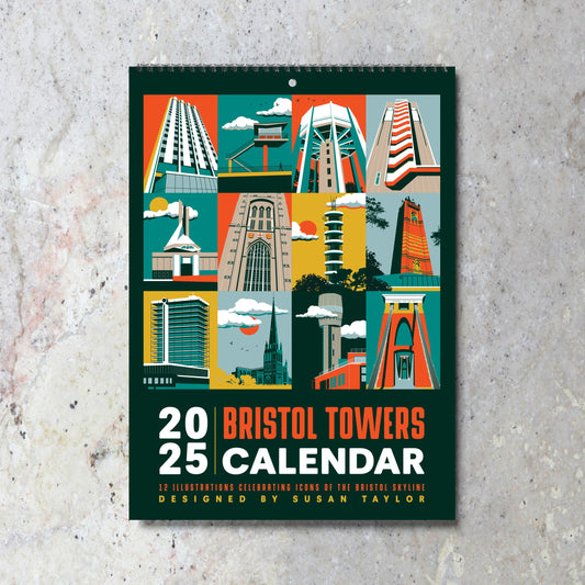 Bristol Calendar 2025 - A3