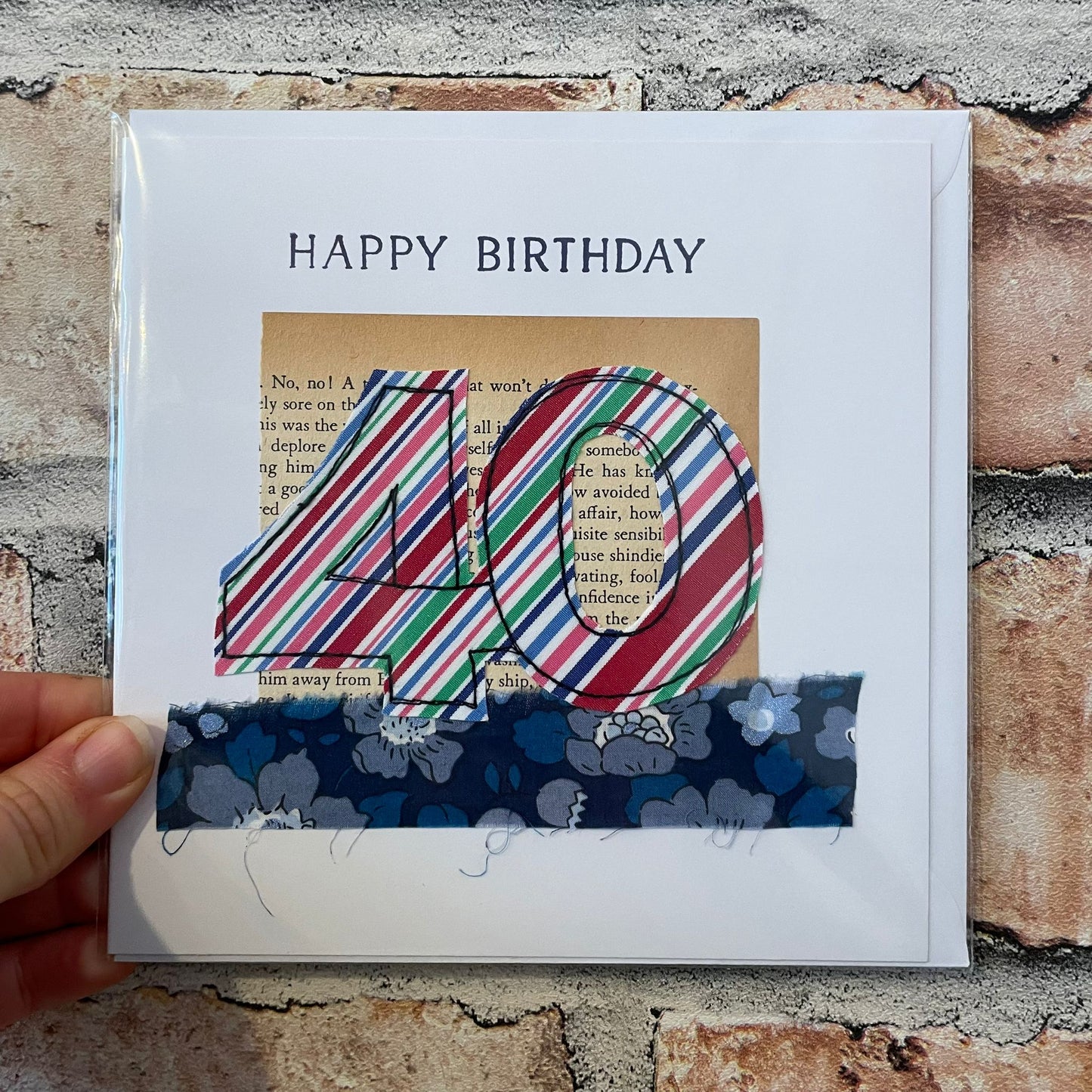 Age Birthday Card 40