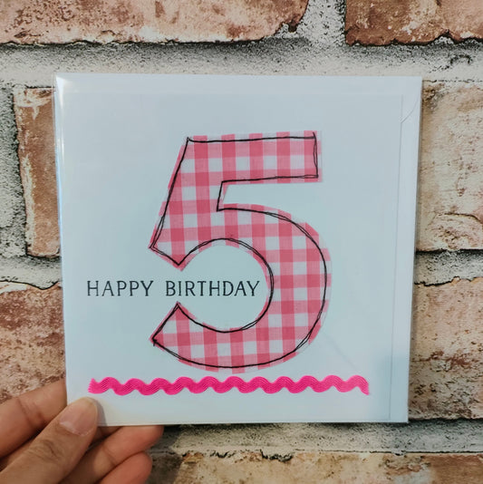 5th Birthday Card