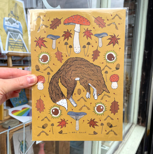 A5 Print Fox