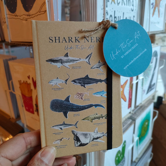 Shark Nerd Notebook A6 & A5