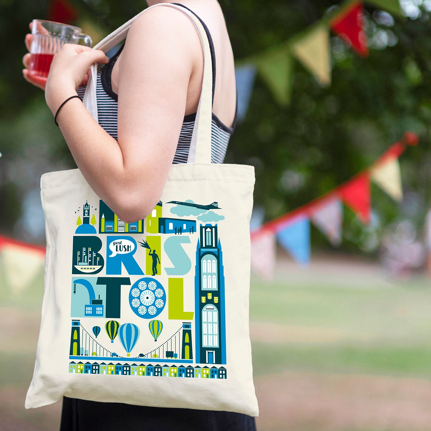 Bristol Icons Tote Bag