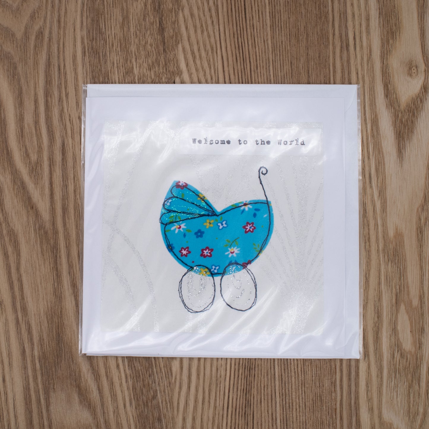Baby Card Blue