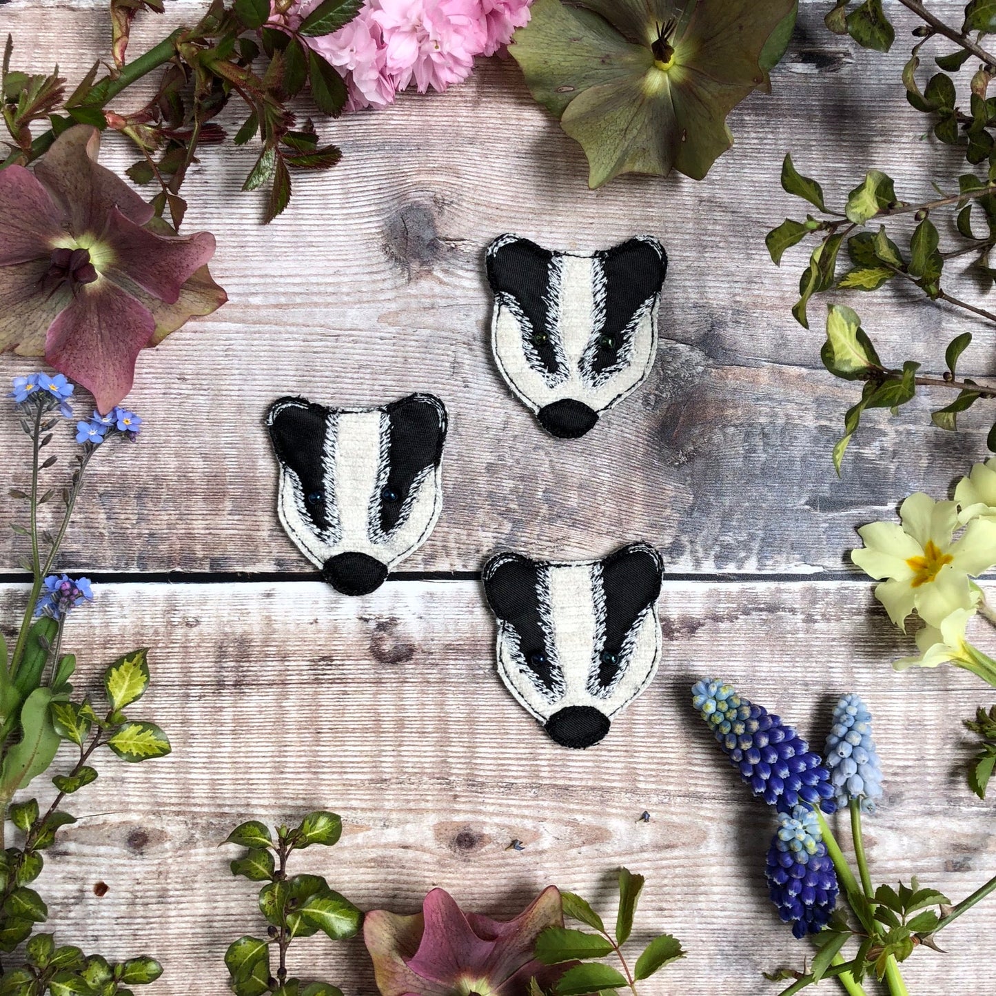 Badger Brooch